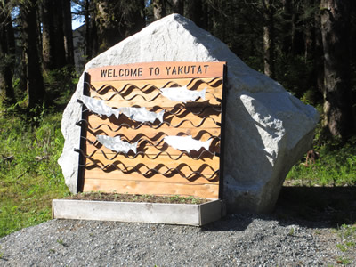 Welcome to Yakutat Aalska